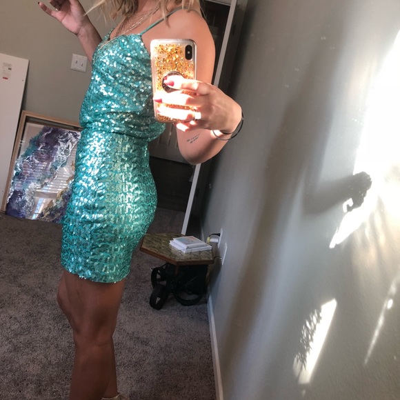 Formal Mini Dress - Picture 2 of 4